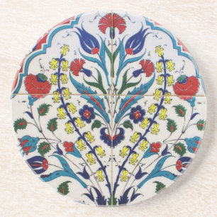 Posavasos De Arenisca Mosaico antiguo árabe otomano de Turquía