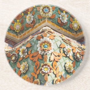 Posavasos De Arenisca mosaicos de templos de Tailandia