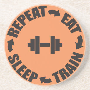 Posavasos De Arenisca Motivación de gimnasio