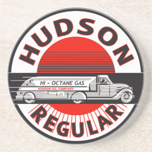 Posavasos De Arenisca Muestra regular de la gasolina del Hudson del