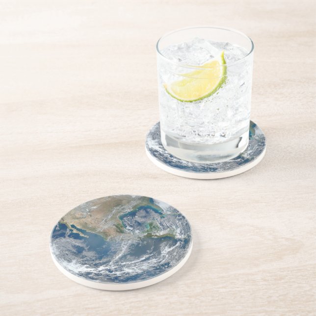 Posavasos De Arenisca Mundo (Lado)
