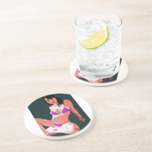 Posavasos De Arenisca Muñeca viva 2