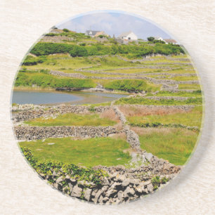 Posavasos De Arenisca Muros de piedra de Irlanda