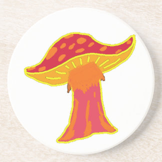 Posavasos De Arenisca Mushroom