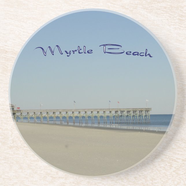 Posavasos De Arenisca Myrtle Beach (Frente)