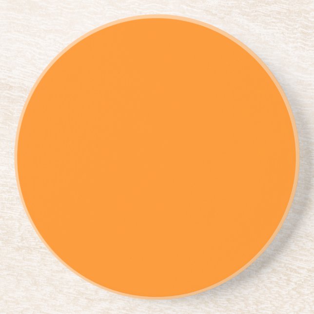 Posavasos de arenisca naranja (Frente)