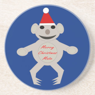 Posavasos De Arenisca Navidades australianos Koala Bear Coasters