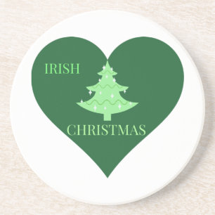 Posavasos De Arenisca Navidades de Irlanda