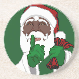 Posavasos De Arenisca Navidades de Santa Cláusula de Santa Clara