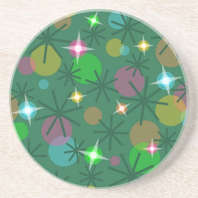 Posavasos De Arenisca Navidades Encendedor (Frente)