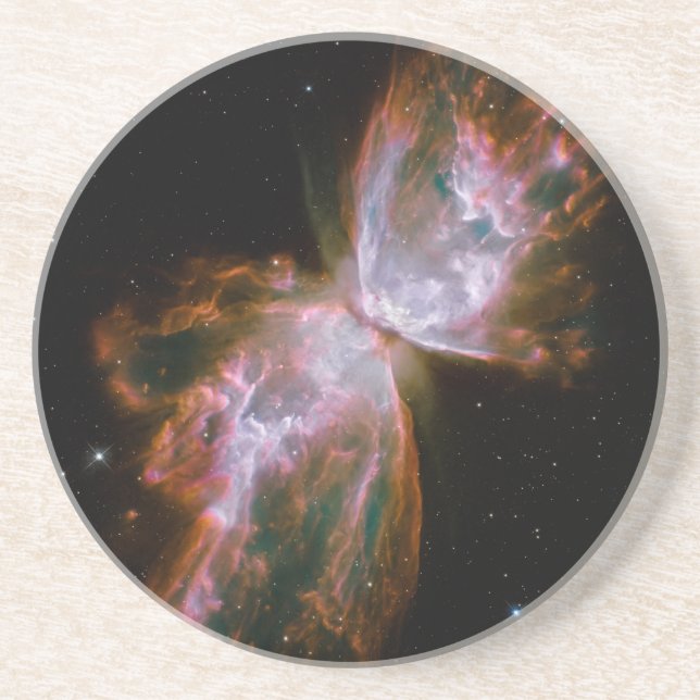 Posavasos De Arenisca Nebulosa Mariposa (Frente)