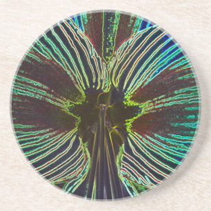 Posavasos De Arenisca Neon Amaryllis