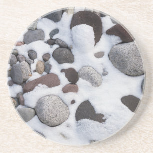 Posavasos De Arenisca Nieve y rocas, Parque Nacional Mt. Rainier 2
