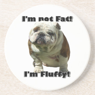 Posavasos De Arenisca No soy bulldog gordo
