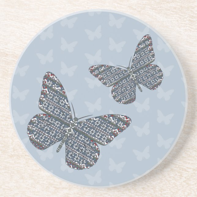Posavasos de arenisca Nordic Monarch (Frente)
