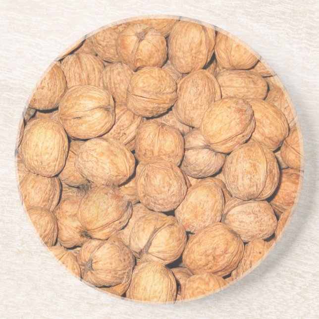 Posavasos De Arenisca Nueces (Frente)