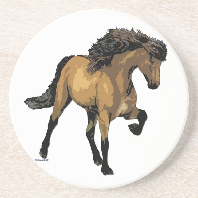 Posavasos De Arenisca Nueva Ola (Frente)
