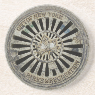 Posavasos De Arenisca NYC parquea los prácticos de costa