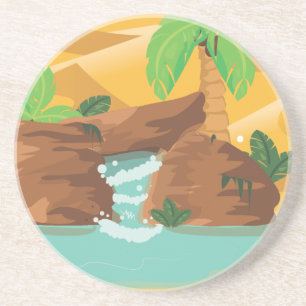 Posavasos De Arenisca Oasis