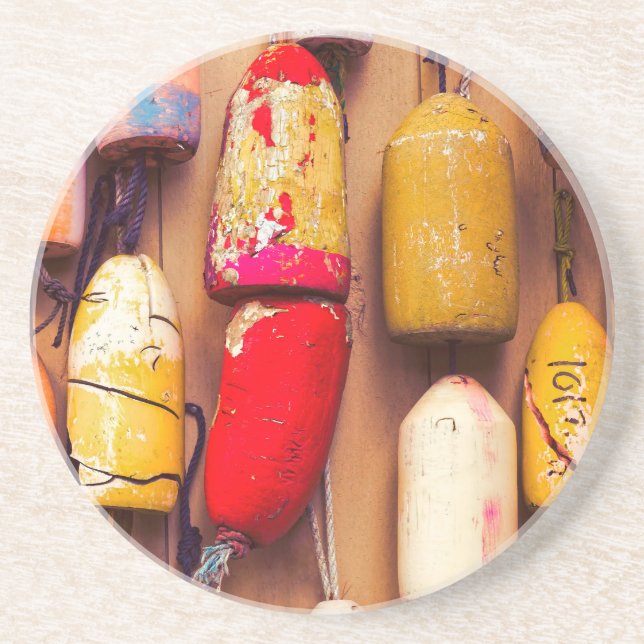 Posavasos De Arenisca Ocho a la izquierda (Frente)