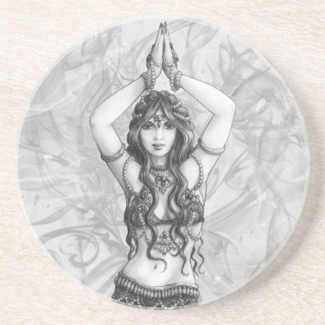 Posavasos De Arenisca Odalisk (Frente)