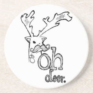 Posavasos De Arenisca Oh Deer