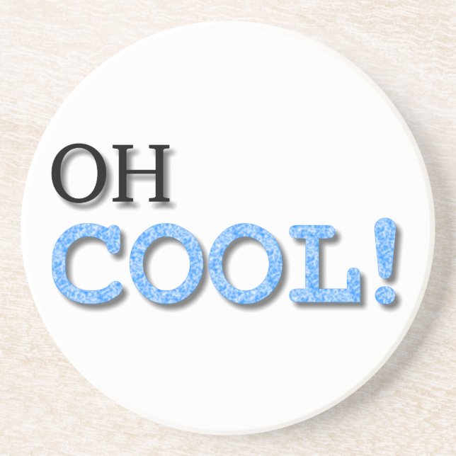 Posavasos De Arenisca Oh Guay Text (Frente)