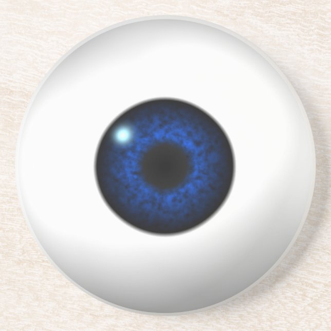 Posavasos De Arenisca ojo azul (Frente)