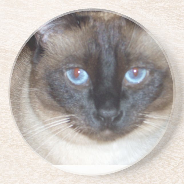 Posavasos De Arenisca Ojos azules (Frente)