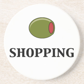Posavasos De Arenisca Olive Shopping