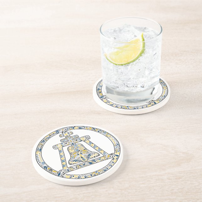 Posavasos De Arenisca Orilla, California - un tributo (Lado)