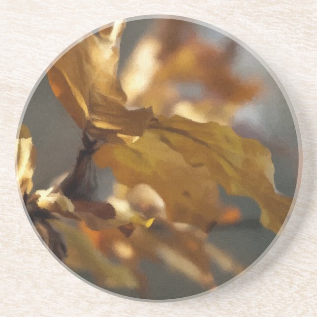 Posavasos De Arenisca Otoño (Frente)