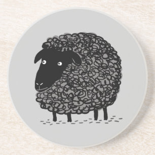 Posavasos De Arenisca Oveja Negra