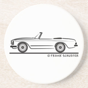 Posavasos De Arenisca Pagoda Mercedes SL Pagoda Kabrio