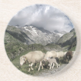 Posavasos De Arenisca paisaje pirénico