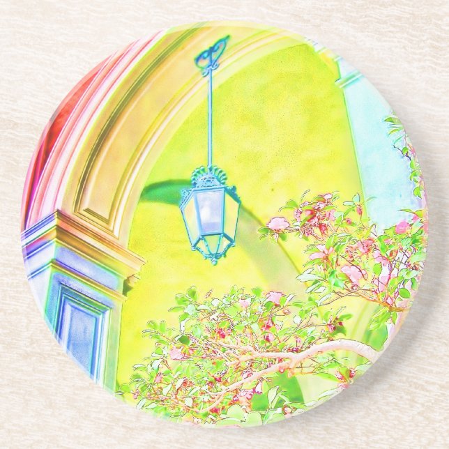 Posavasos De Arenisca palacio de Italia (Frente)