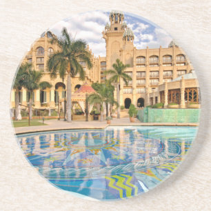 Posavasos De Arenisca Palacio Del Hotel De La Ciudad Perdida Y Piscina 2