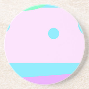 Posavasos De Arenisca Panorama abstracto