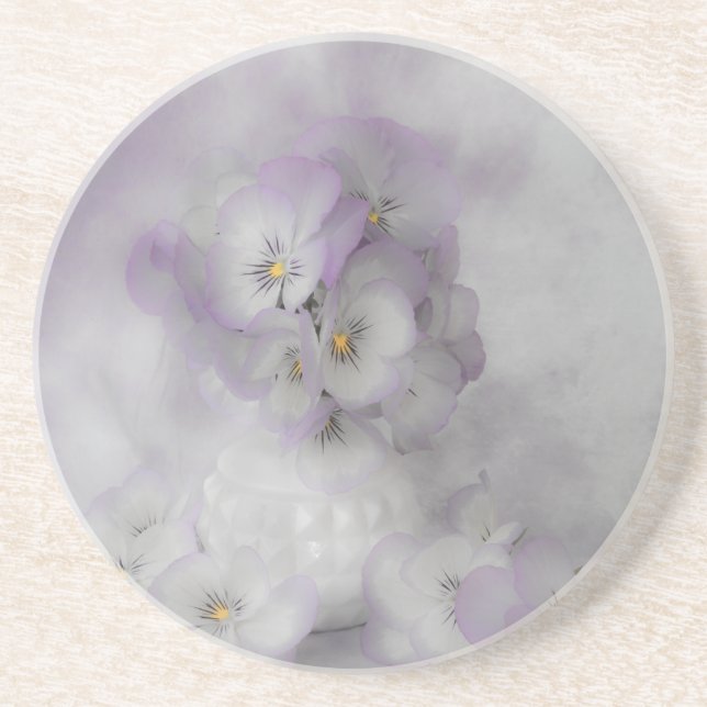 Posavasos De Arenisca Pansias suaves (Frente)