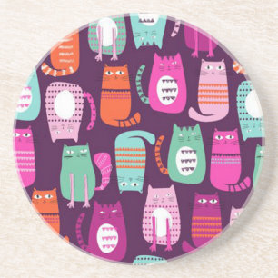 Posavasos de arenisca para gatos