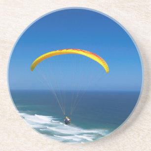 Posavasos De Arenisca Parapente cerca del desierto, ruta del jardín