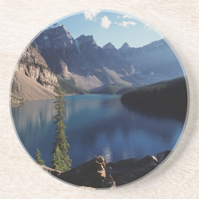 Posavasos De Arenisca Parque Nacional Banff Lago Moraine (Frente)