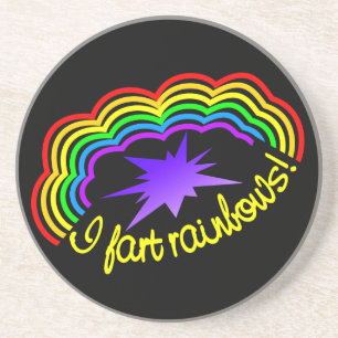 Posavasos De Arenisca Pascua arcoiris