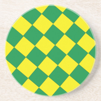 Posavasos De Arenisca Pascua - Comprobación verde y amarilla