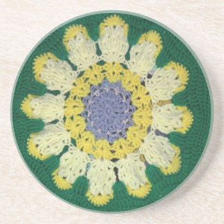 Posavasos De Arenisca Pascua - Crochet está caliente