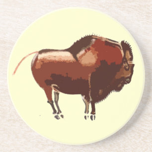 Posavasos De Arenisca Pascua de arenisca de Bison