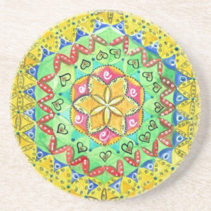 Posavasos De Arenisca Pascua de arenisca de Mosaic