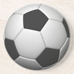 Posavasos De Arenisca Pascua de bolas de fútbol