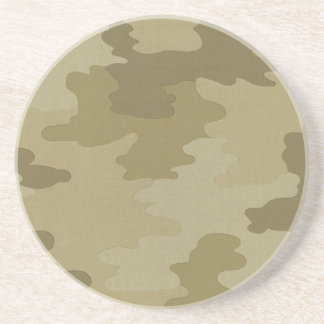 Posavasos De Arenisca Pascua de camuflaje ligero