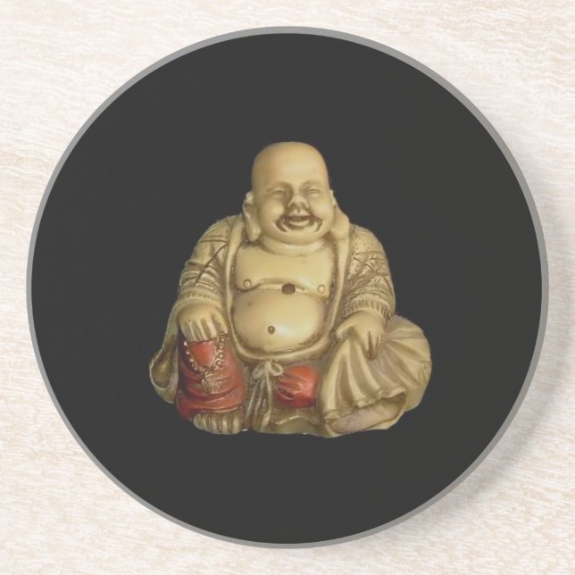 Posavasos De Arenisca Pascua de estatua de Buda (Frente)